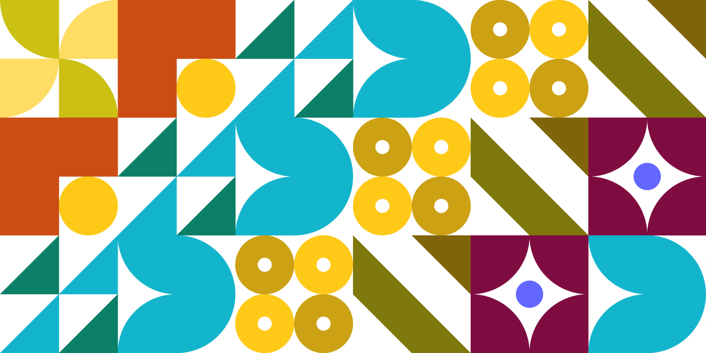 Beispiel einer FormPattern Color Two Tertiary-Schriftart